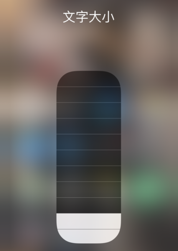 丹东苹果手机维修分享小技巧：在 iPhone 控制中心快速调节字体大小 
